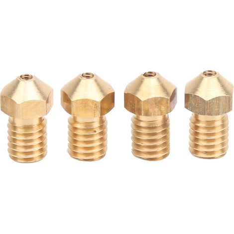 Jeu d'adaptateurs de buses aérographe M6 V5 V6, pointes interchangeables 0.2/0.3/0.4/0.5mm, compatible MK8, remplacement précis pour pistolet de peinture. (1/5)