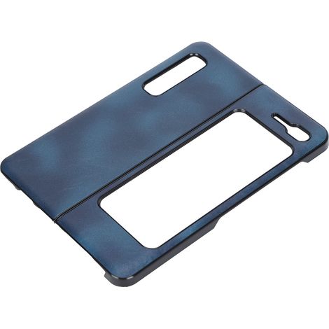 Étui en cuir pour téléphone portable, coque de protection antichute intégrale pour Samsung Galaxy Z Fold 1 W20 (bleu) (1/5)