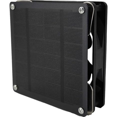 Ventilateur Solaire à Panneau Intégré, D'Extraction Solaire (1/5)