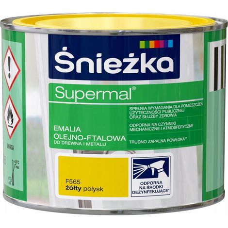 Śnieżka Supermal gelber Glanz 0,2l (1/2)