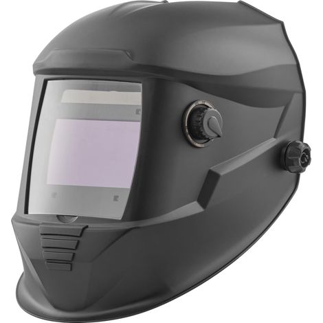 VEVOR Casco per Saldatura Auto-Oscurante, Cappuccio per Saldatura Energia Solare Colori Reali da 100 x 59,4 mm, 4 Sensori ad Arco, Tonalita 4/5-9/9-13 per Molatura TIG MIG ARC, Serie METIS (1/5)