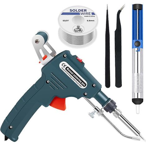 Outil de soudage automatique 60 W portatif à chauffage interne, envoi automatique d'étain, outils de soudage, prise US 110 V (1/4)