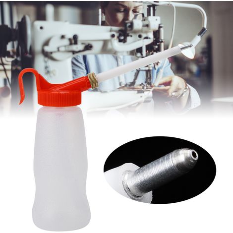 Pistolet à Huile 180ML pour Machine à Coudre avec 5 Embouts de Lubrification Accessoires (1/5)