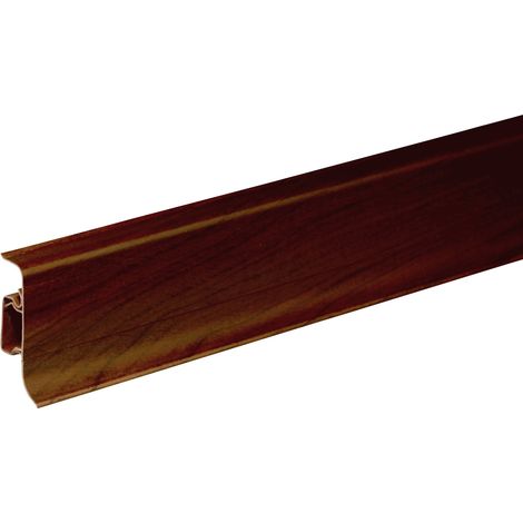 FN Neuhofer Klemmsockelleiste 250 cm 50 x 22,5 mm Wenge Leisten (1/3)