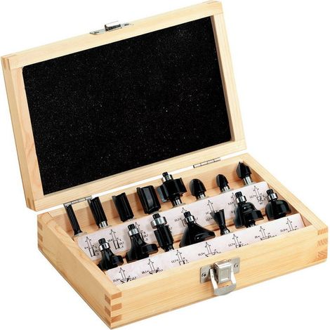 Assortimento di frese Metabo SP 15 pezzi 631039000