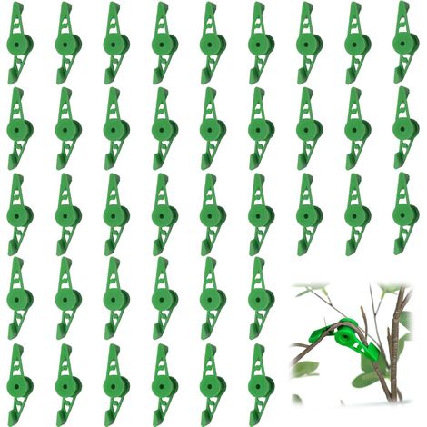 40 Pièces 360 Cintreuse de Plantes Clips Réglable Plante Cintreuse Clips de Cintrage de Plantes À 360 degrés Cintreuse de Branches de Plantes