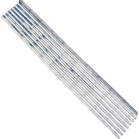 LED-Hintergrundbeleuchtungsstreifen, 1100 mm Länge, 12 LEDs, kompatibel mit verschiedenen TV-Modellen, Aluminium-Material, 3V Spannung (1/5)