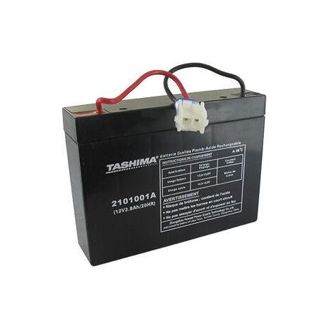 Batterie Motoculture - 12 V - 2,8 Ah - Étanche Sans Entretien - Pour Tondeuses Autoportées - 1 Pièce