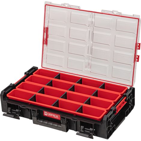Toolbrothers RHINO XXL Organizer ECO altezza XL Scatole+ 13,5 l IP66 con cassette estraibili + divisori