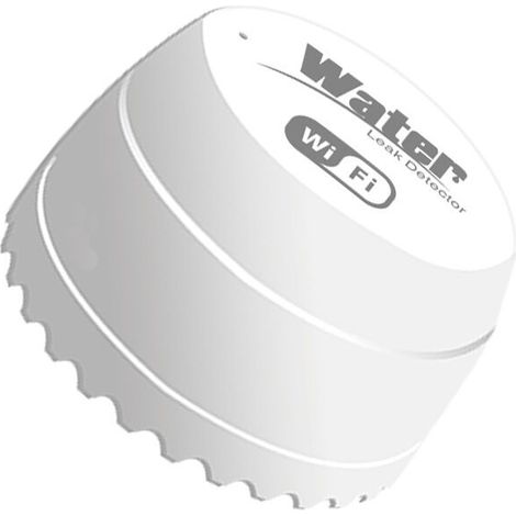 Détecteur de fuite d'eau Wi-Fi intelligent pour éviter les fuites d'eau et endommager le sol Détecteur d'inondation sans Fil pour système d'alarme (1/4)