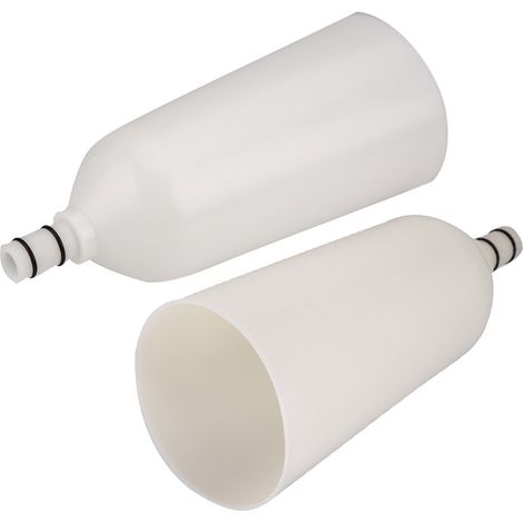 Kit de remplissage huile moteur 10 pièces avec entonnoir adaptateurs et tube d'extension coudé rotatif outil pour voiture utilitaire (1/5)