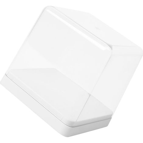 Aufbewahrungsbox für Spielfiguren, transparenter Deckel, staubdicht, stapelbar, weiß. (1/5)