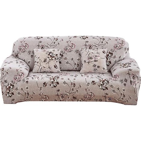 housse De Canap 2 Place 140-180cm Fleurs Couverture Canap Avec Accoudoirs Moderne Couvre Canap Elastique Universelle Revtement De Canap Housse De (1/5)