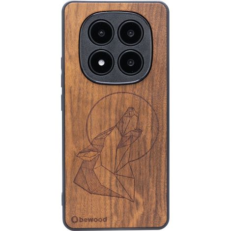 Bewood Holzetui für Xiaomi Redmi Note 14 Pro 5G WOLF IMBUIA (1/5)