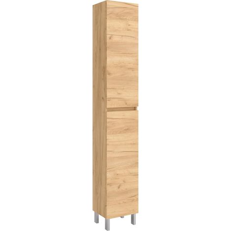 Colonne haute 2 portes INFINITY CHÊNE AFRIQUE 300 x 1810 x 240 mm (1/3)