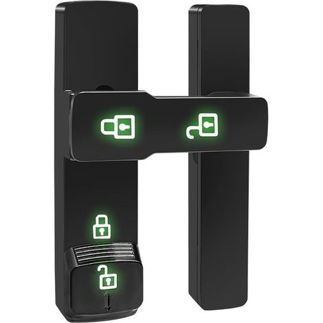 Cupboard Door Lock Push-to-Lock Mechanism (1/5)