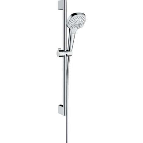 Hansgrohe Croma Select E - Set doccia Multi EcoSmart 9 l/min 0,65 m, bianco/cromato 26581400 (1/2)