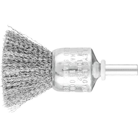 PFERD TOOLS Spazzola a pennello con manico, ungezopft PBU 2022/6 ST 0,20 Pbu 43202005 10 pz. (1/4)