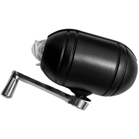 Pièces détachées pour parasols de jardin Parasol portable et anti-poussière avec manivelle et mât central pour terrasse, piscine, patio et balcon (1/5)
