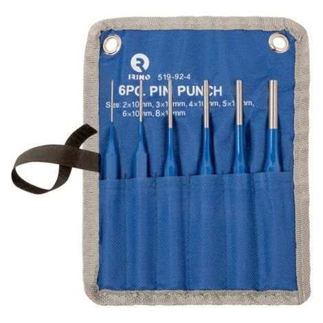 IRIMO - Jeu de 6 chasse-goupilles parallèles octogonaux