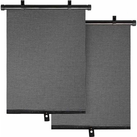 Parasol para ventanas de coche，parasol para ventanas laterales que bloquea eficazmente la radiación ultravioleta y la luz solar intensa 50cm50cm (1/5)