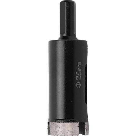 Foret diamanté pour scie cloche, outil d'ouverture de trous pour marbre, foret manuel pour granit et carrelage céramique, 25 mm