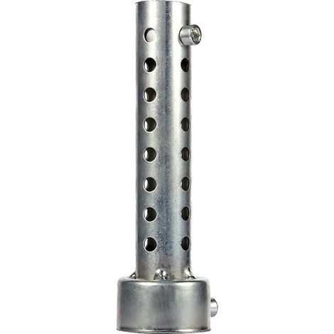 42mm Silencieux D'échappement de Moto Pot D'échappement Universel pour Moto,Silencieux Chicane Insert Argent