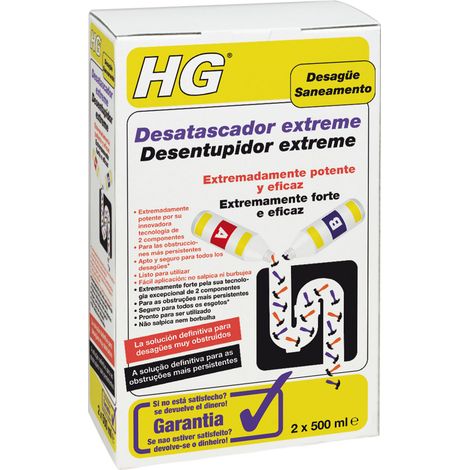 DÉBOUCHEUR EXTREME 2 COMPOSANTS