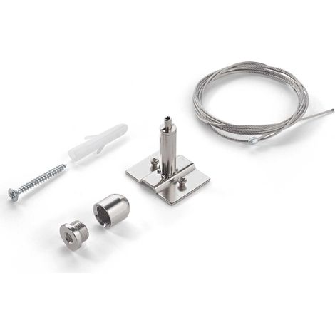 Kit Cavo Singolo 2M Arca Acciaio (1/2)