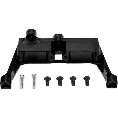 Support de Servo en Alliage d'Aluminium pour Verrou de Différentiel Traxxas TRX4 1/10 Voiture RC Noir