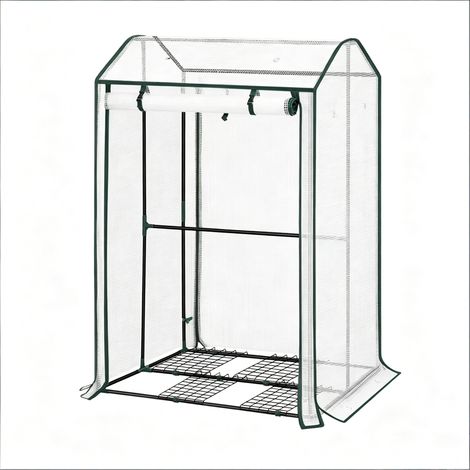 Serre durable, tente d’hiver pour plantes avec porte avant zippée enroulable, pour balcon, patio, jardin (1/5)