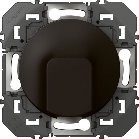 Legrand – Sortie de câble standard Dooxie – Finition noire – Pour câbles de 5 à 12 mm – Installation simple et esthétique