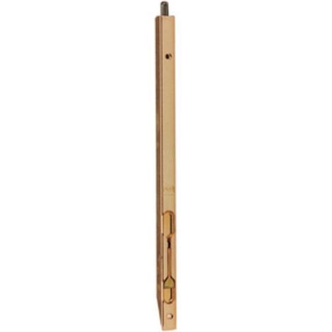 CATENACCIO A LEVA INCASSO OTTONATO 16X160 MM