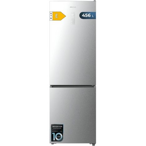 Cecotec Frigorífico Combi 456L Total No Frost Bolero CoolMarket Combi 456 Inox E. Altura 201cm y 59,5cm Ancho