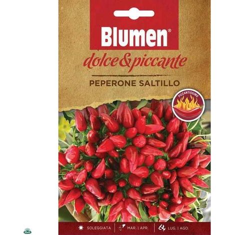 BUSTINA CON SEMI DI PEPERONE SALTILLO PICCANTISSIMO