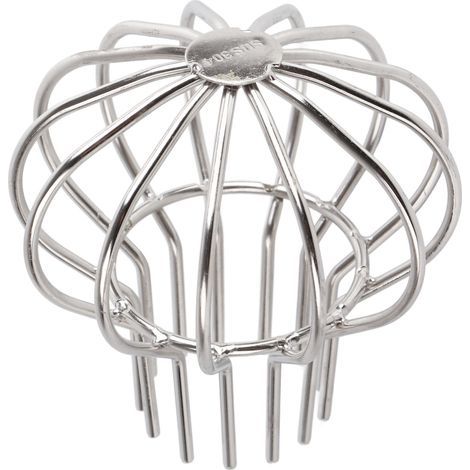 Filet de nettoyage de gouttière de sol Anti-blocage, Drain de toit extérieur en acier inoxydable, capuchon de ligne ronde Anti-blocage pour balcon terrasse 75 (1/5)