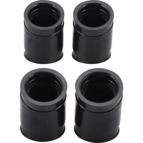 Set of 4 intake manifold connectors for Honda CB750F and CB750K carburetors. Original part numbers: 16211-300-030 and 16212-300-000. Intake manifold gaskets are included.--BIEMMEDUE (1/5)