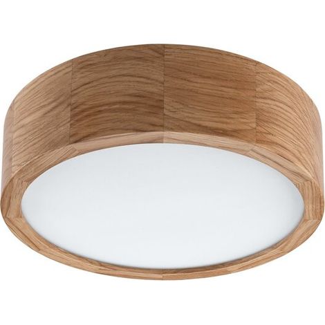 [GEBRAUCHT] B-Ware Envostar Deckenleuchte Lampe Caspian Ø 27 cm IP54 eiche (1/2)