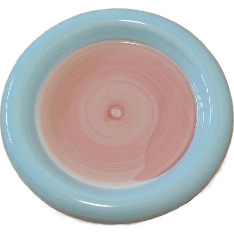 Les assiettes en céramique aux couleurs vives et aux bords profonds sont parfaites pour servir salades et desserts leur forme ronde empilable les rend idéales pour le service. (1/5)