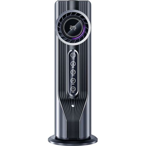 Ventilatore a torre silenzioso con 6 velocità – nebulizzazione rinfrescante – umidificatore portatile per camera da letto e ufficio – 32,5 cm – Scorpio (1/5)