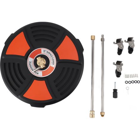 16-Zoll-Hochdruck-Flächenreiniger mit 4000 PSI und 1/4-Zoll-Schnellanschluss (1/5)
