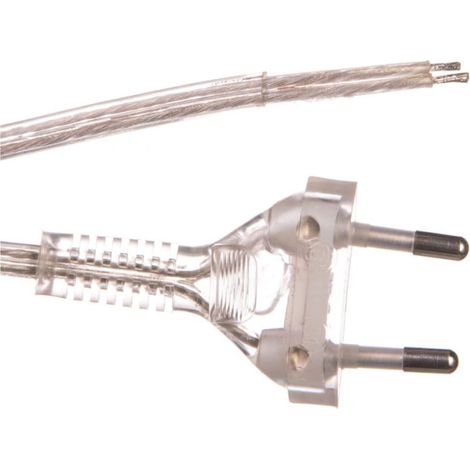 Cavo di collegamento senza interruttore 250 cm trasparente SP-250/2X0.75/-BZB YNS10000453