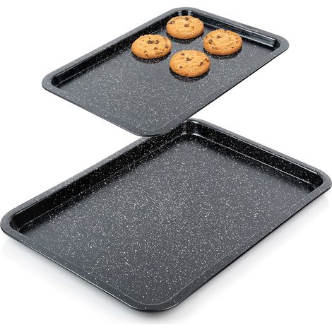 Teglia da forno in granito 38x26,5 / 46,5x32,5 cm, 2 pezzi. (1/5)
