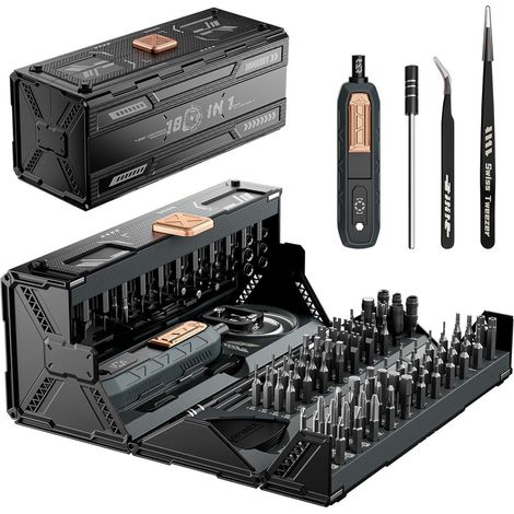 JAKEMY 180-in-1 Präzisions-Schraubendreher Multi-Bit-Set Magnetisch (1/5)