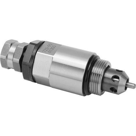 Soupape de décharge de surcharge standard, précise et sensible en acier, valve de sécurité secondaire de rechange pour Komatsu (1/5)