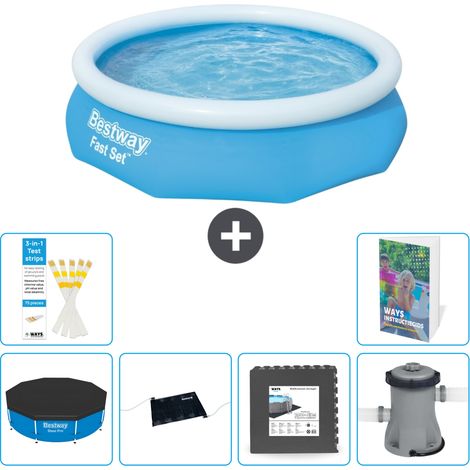 Bestway Fast Set Rund - 305x76 cm - 7-teilig  S21 (1/5)