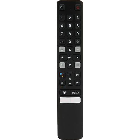 Télécommande vocale pour TCL 06 BTZNYY ARC901V, compatible Android TV : modèles 40S6500FS, 40S6510FS, 40S5800, 40S6800FS, 43P30FS, 43S6500 (1/5)