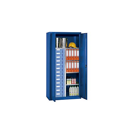 eurokraft pro Armadio portamateriale e cassettiera 4 ripiani (1/2)