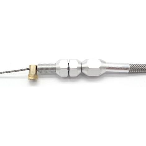 LS engine throttle cable, 36 inches, braided stainless steel, replacement for LS1 4.8 5.3 5.7 6.0 (1/4)
