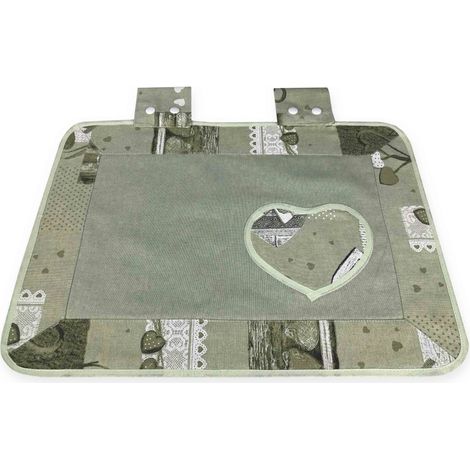 COPRIFORNO COPRI FORNO IN TESSUTO HOLLY BEIGE